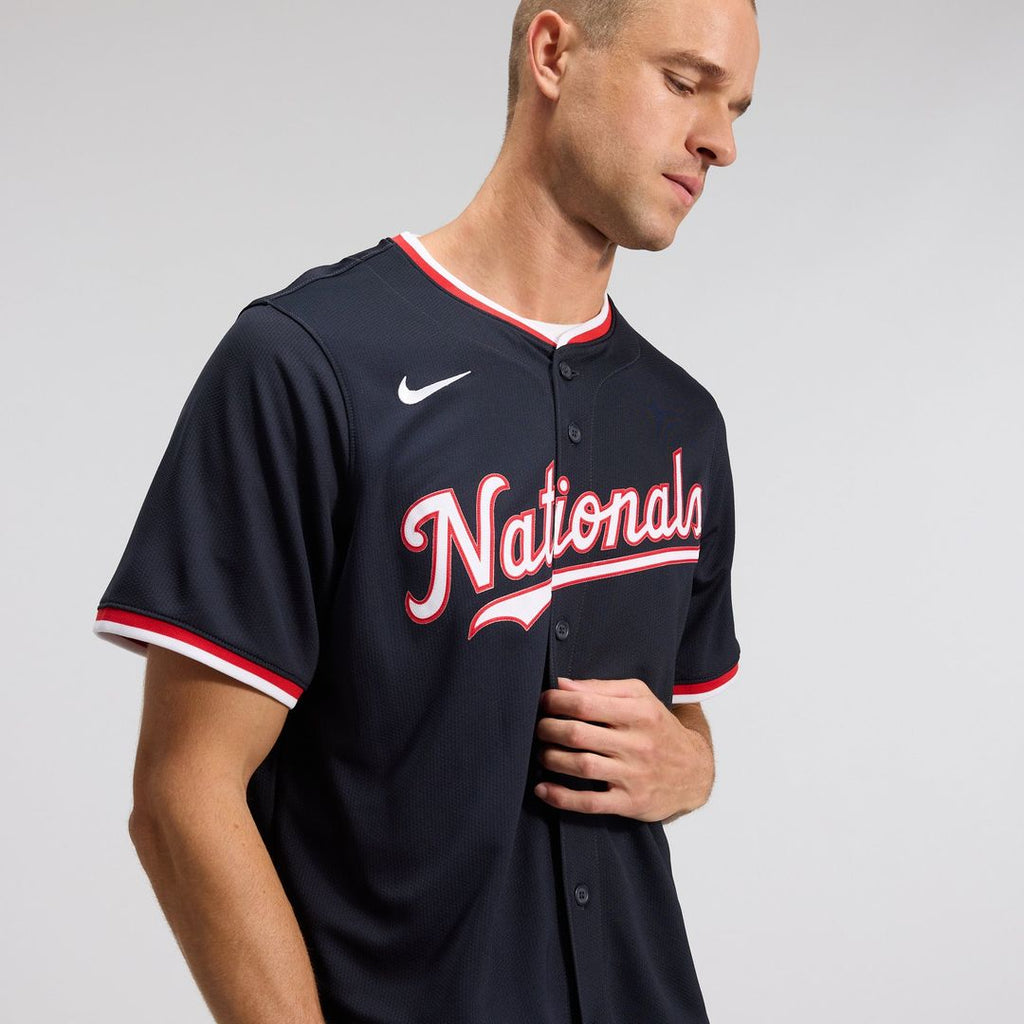 James Wood Washington Nationals Nike Alternate Limited Player Jersey - Navy | MLB Fan Gear