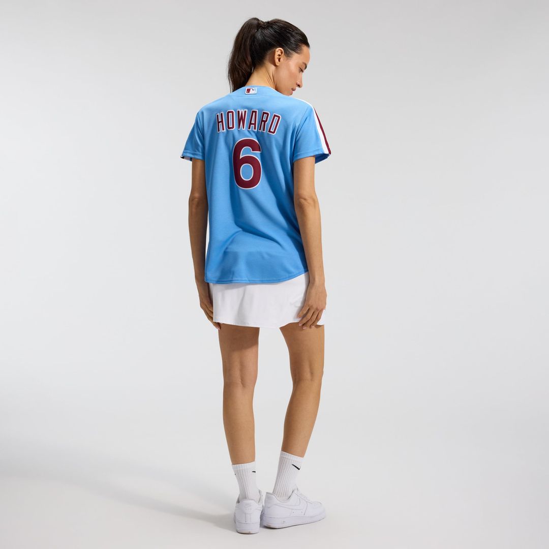 Ryan Howard Philadelphia Phillies Nike Women's Replica Jersey - Light Blue | MLB Fan Gear