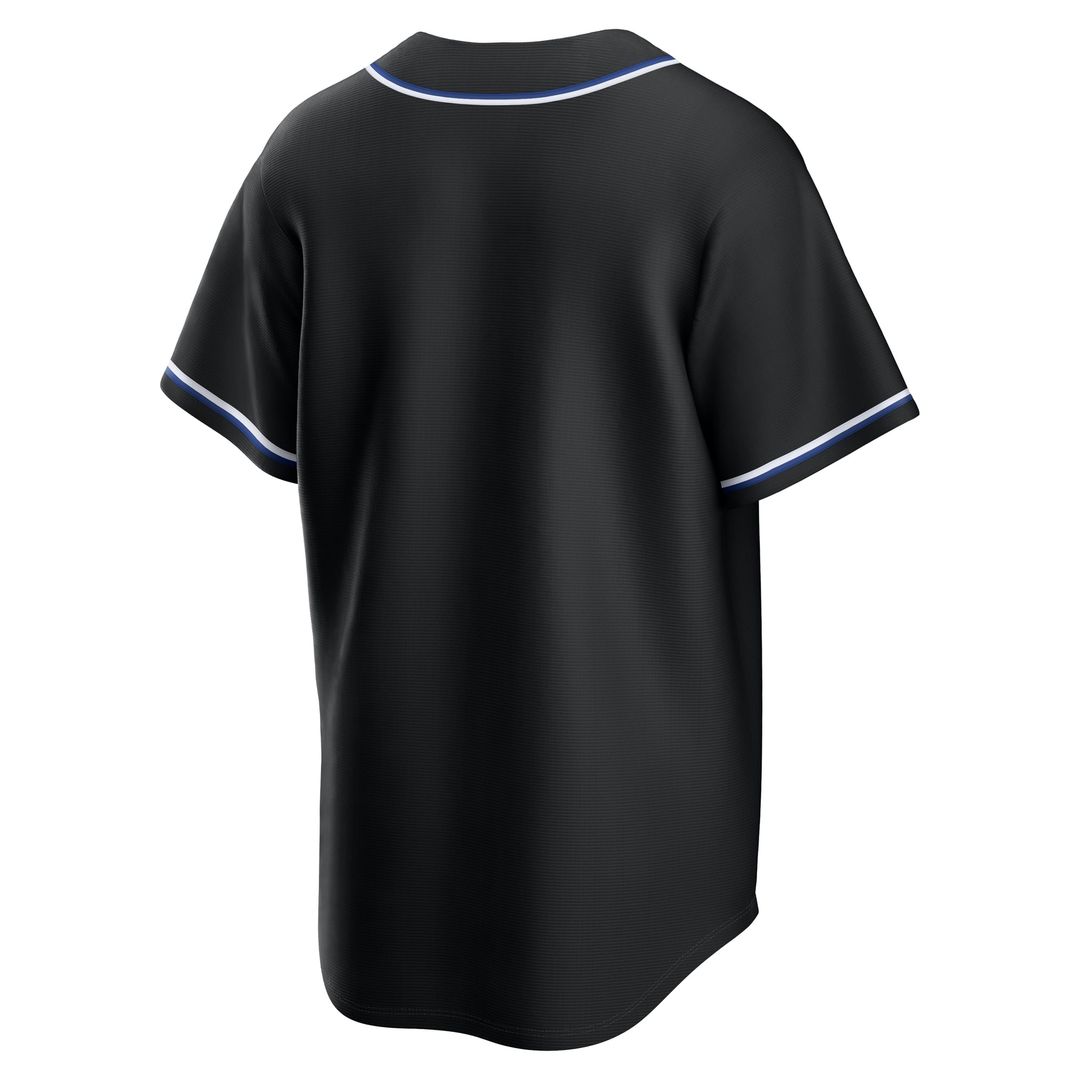 New York Mets Nike Fashion Replica Black Out Jersey | MLB Fan Gear