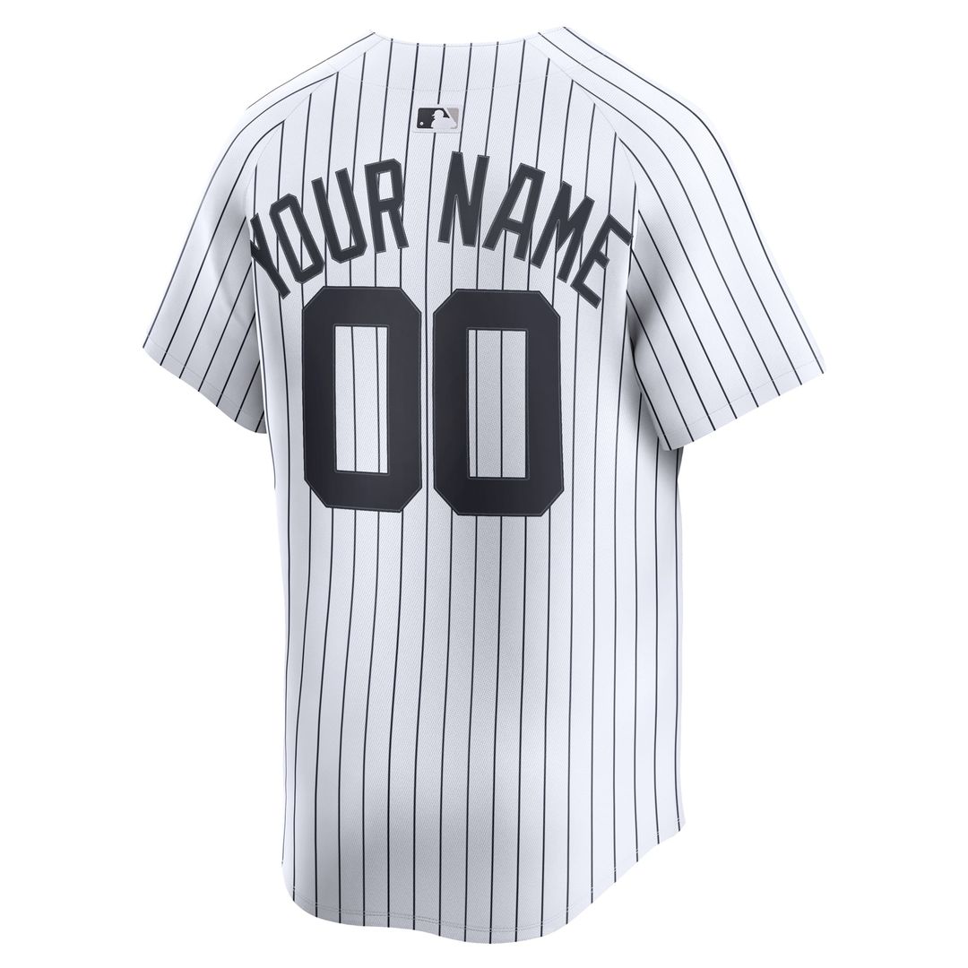 New York Yankees Nike Home Limited Custom Jersey - White | MLB Fan Gear