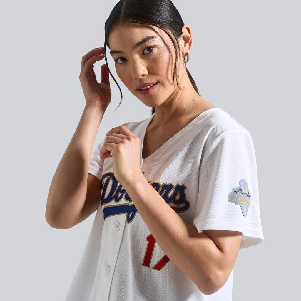Shohei Ohtani Los Angeles Dodgers Nike Women's 2026 Gold Collection Stadium Jersey - White | MLB Fan Gear