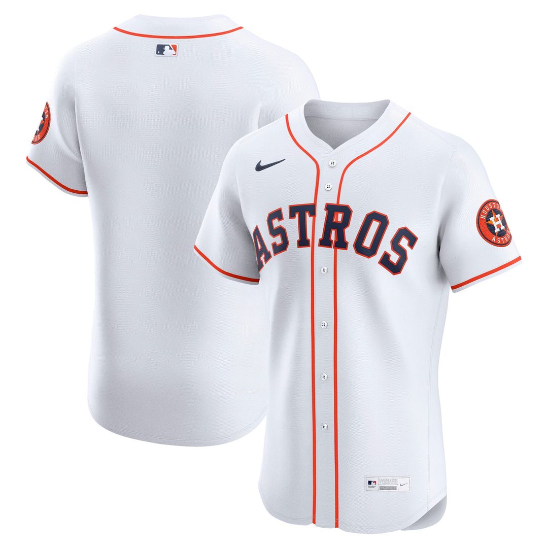 Houston Astros Nike Home Elite Jersey - White | MLB Fan Gear