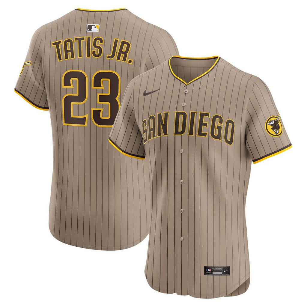 Fernando Tatis Jr. San Diego Padres Nike Alternate Elite Jersey - Sand | MLB Fan Gear