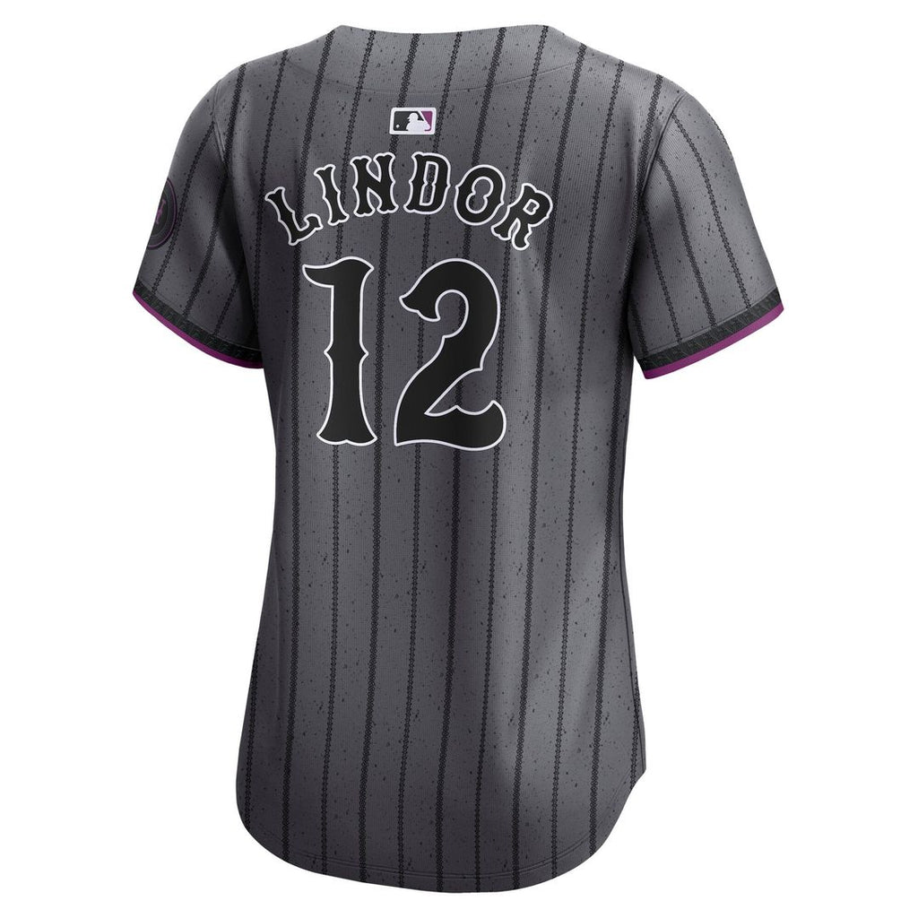 Francisco Lindor New York Mets Nike Women's City Connect Limited Jersey - Gray | MLB Fan Gear