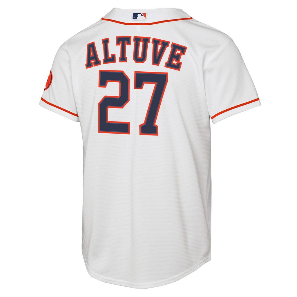 Jose Altuve Houston Astros Nike Youth Home Stadium Jersey - White | MLB Fan Gear