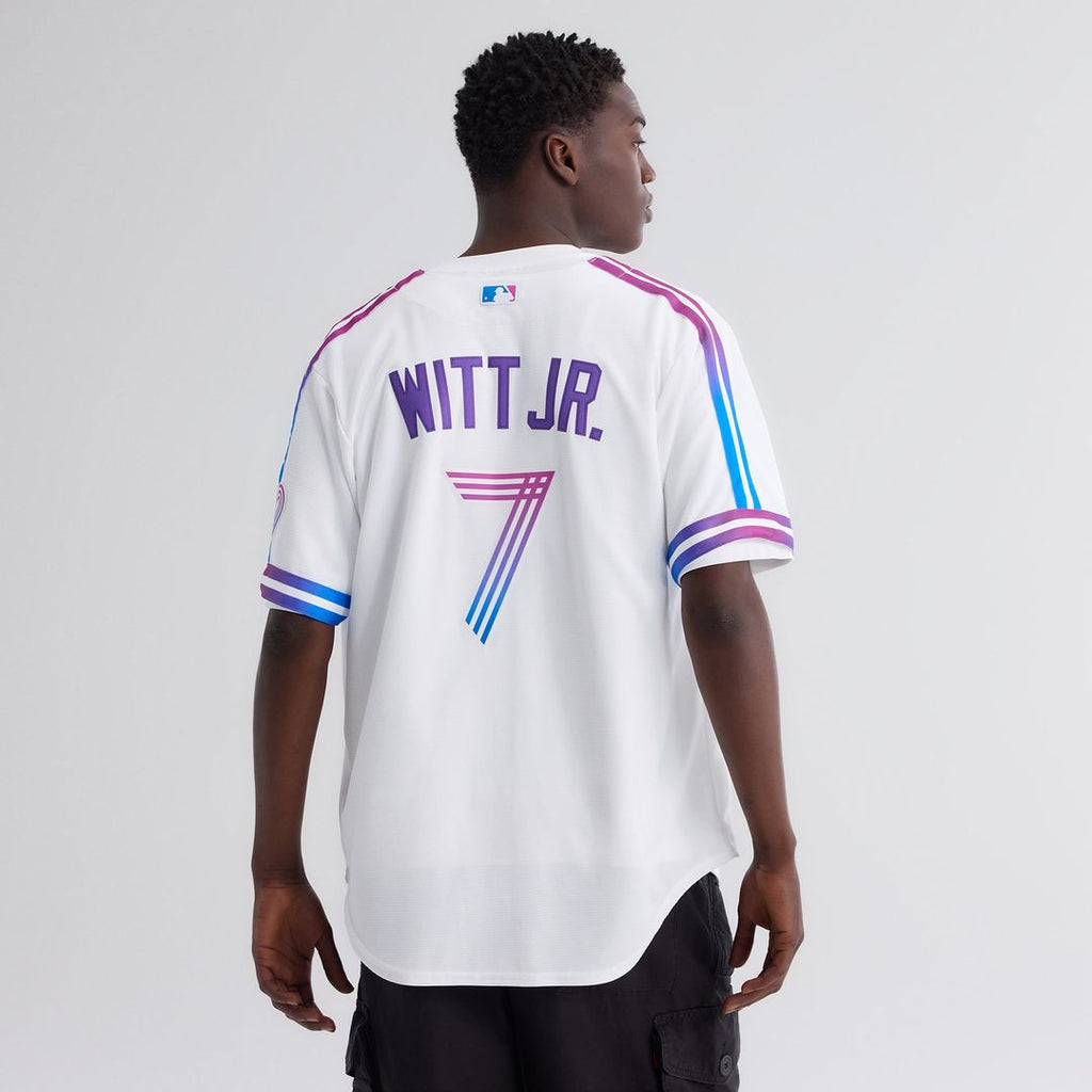 Bobby Witt Jr. Kansas City Royals Nike 2026 City Connect Stadium Jersey - White | MLB Fan Gear