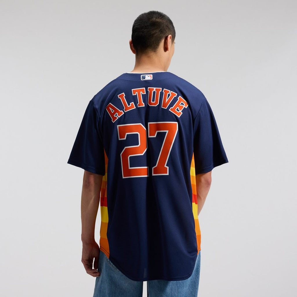 Jose Altuve Houston Astros Nike Alternate 2 Replica Jersey - Navy | MLB Fan Gear