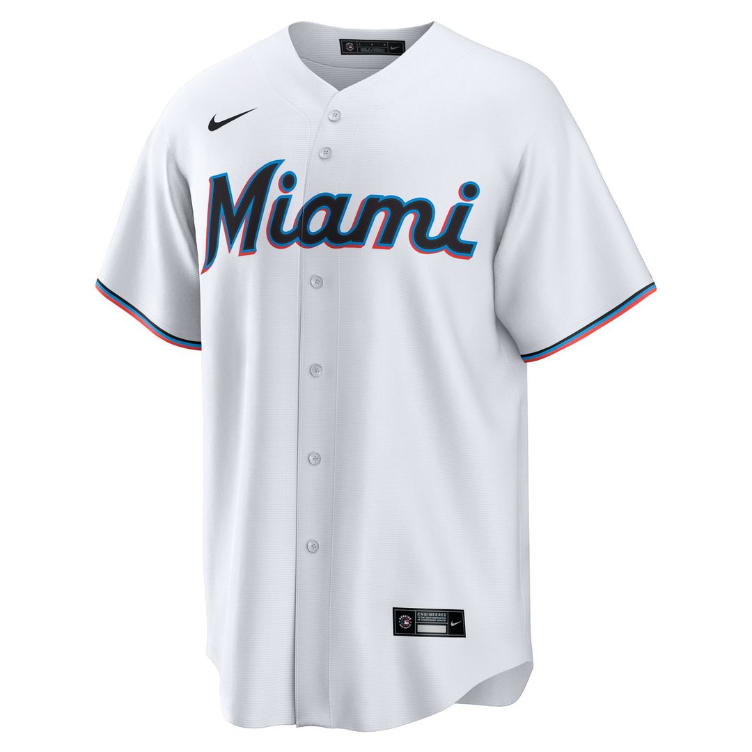 Kyle Stowers Miami Marlins Nike Youth Home Replica Jersey - White | MLB Fan Gear