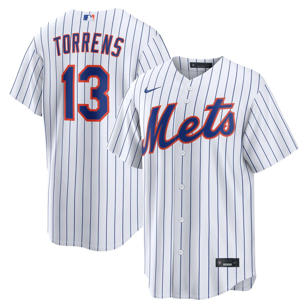 Luis Torrens New York Mets Nike Home Replica Jersey - White | MLB Fan Gear
