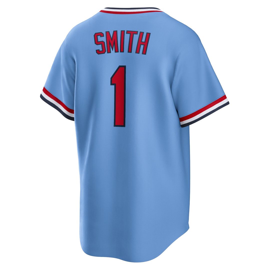 Ozzie Smith St. Louis Cardinals Nike Road Cooperstown Collection Player Jersey - Light Blue | MLB Fan Gear