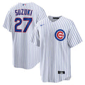Seiya Suzuki Chicago Cubs Nike Home Replica Jersey - White | MLB Fan Gear