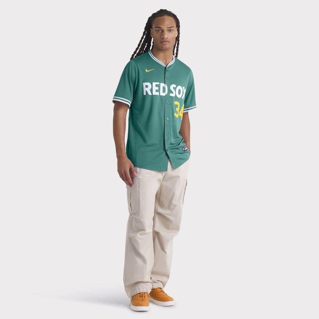 David Ortiz Boston Red Sox Nike 2025 City Connect Limited Retired Player Jersey - Green | MLB Fan Gear