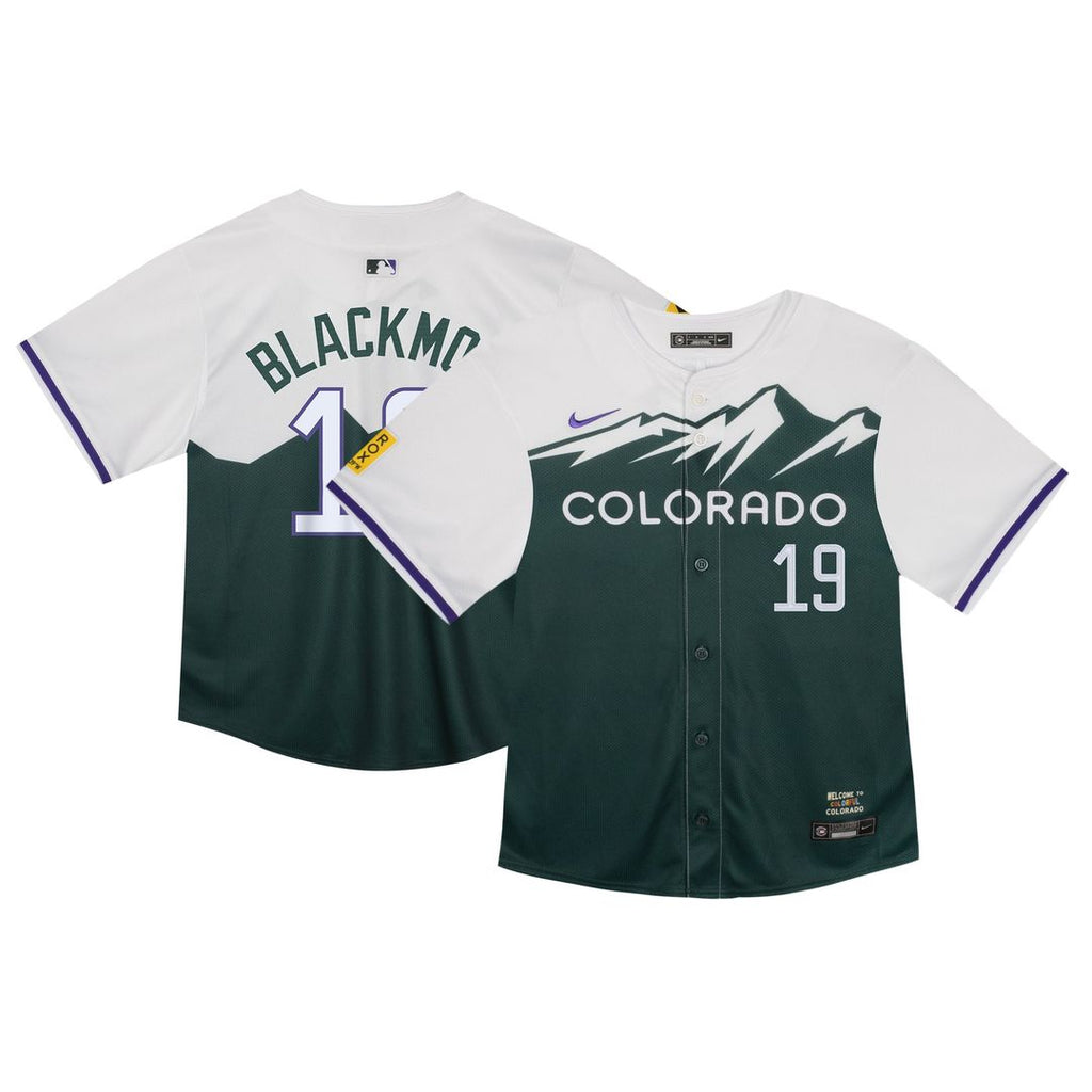 Charlie Blackmon Colorado Rockies Nike Toddler City Connect Limited Player Jersey - Green | MLB Fan Gear