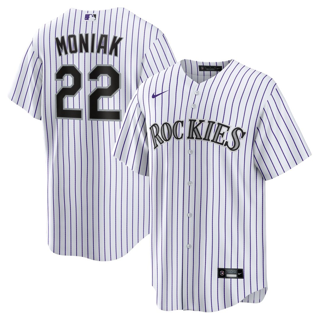 Mickey Moniak Colorado Rockies Nike Home Replica Jersey - White | MLB Fan Gear