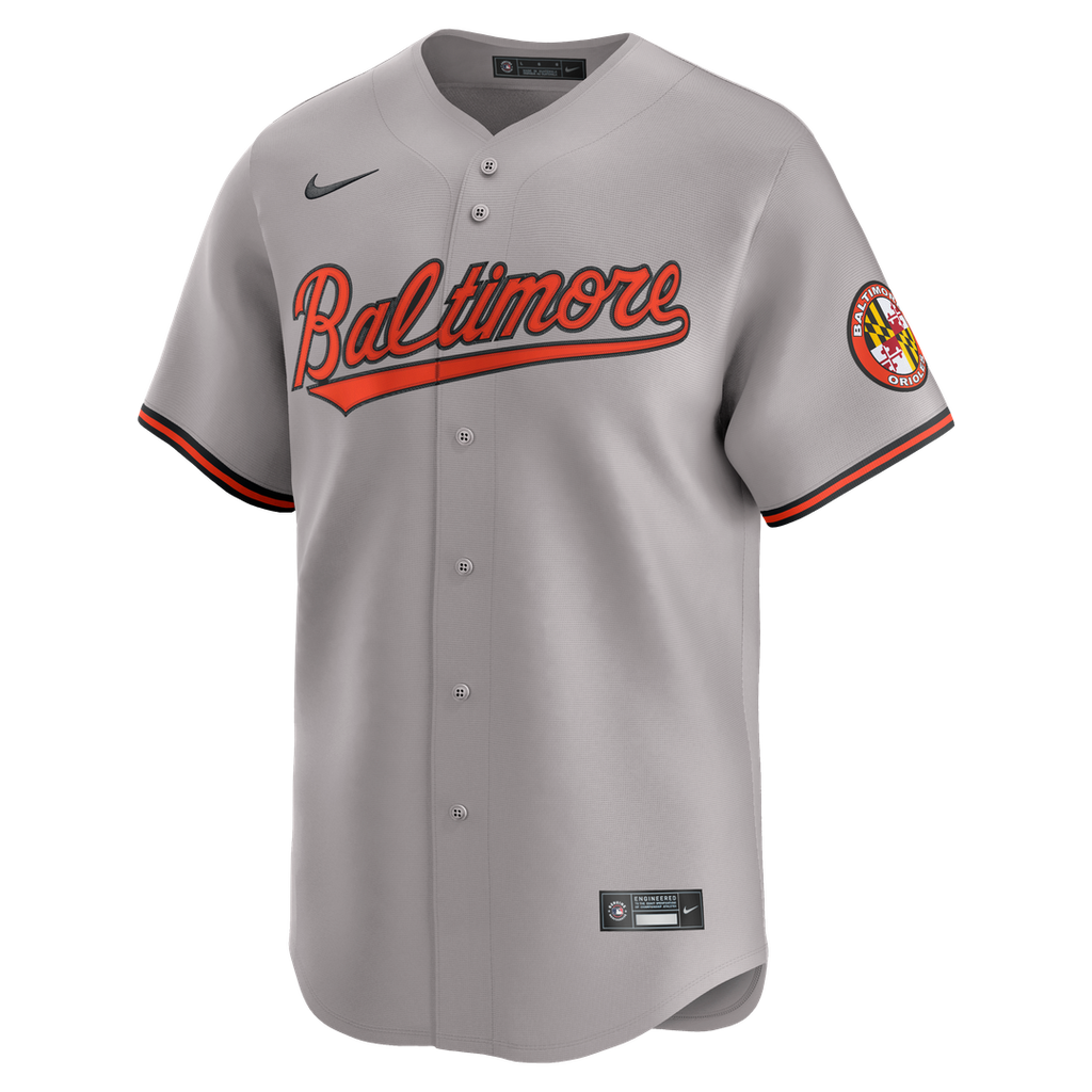 Baltimore Orioles Nike Road Limited Jersey - Gray | MLB Fan Gear