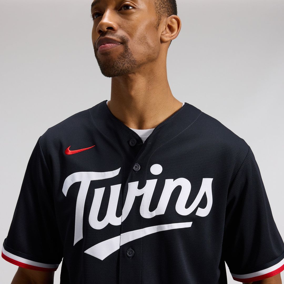 Minnesota Twins Nike Alternate Replica Jersey - Navy | MLB Fan Gear