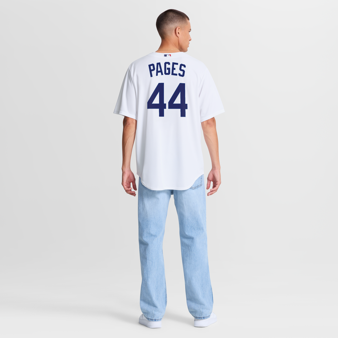 Andy Pages Los Angeles Dodgers Nike Home Replica Jersey - White | MLB Fan Gear