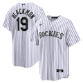 Charlie Blackmon Colorado Rockies Nike Home Replica Player Name Jersey - White | MLB Fan Gear