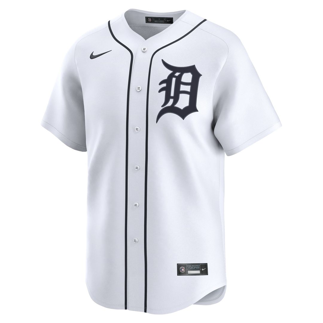Riley Greene Detroit Tigers Nike Home Limited Player Jersey - White | MLB Fan Gear