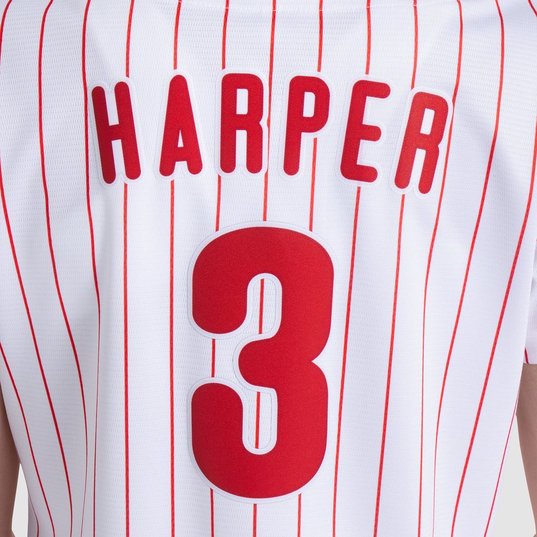 Bryce Harper Philadelphia Phillies Nike Women's Home Replica Player Jersey - White | MLB Fan Gear