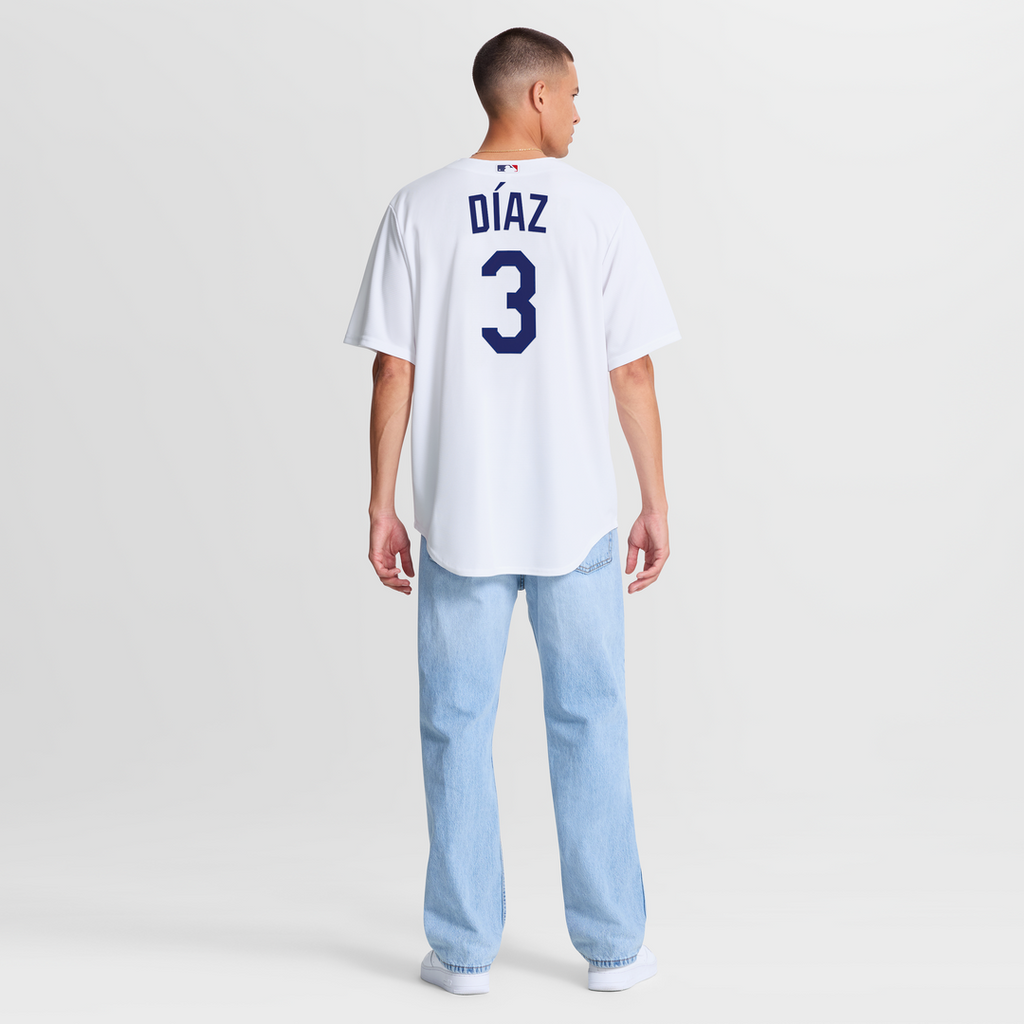 Edwin Díaz Los Angeles Dodgers Nike Home Replica Jersey - White | MLB Fan Gear