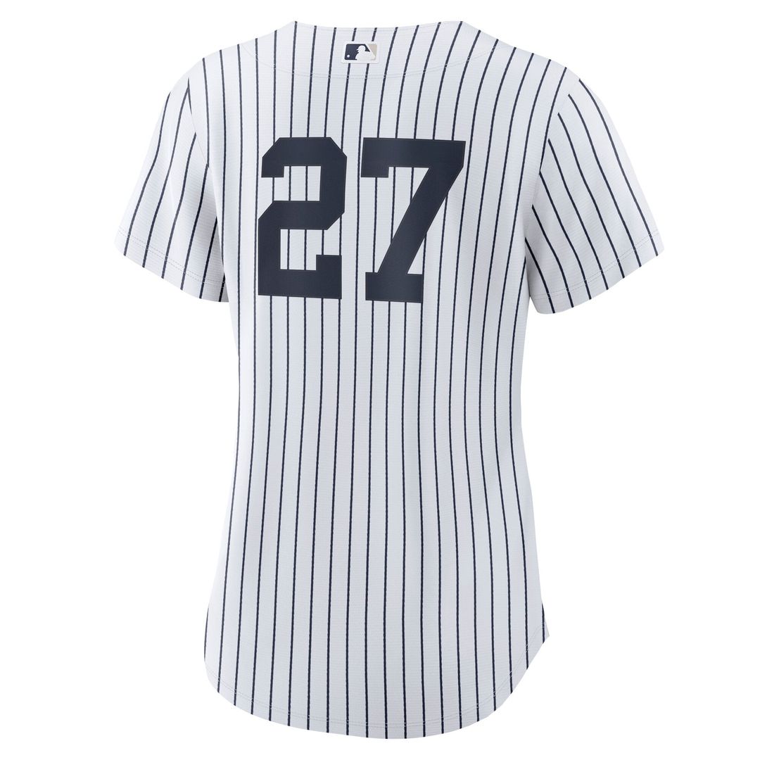 Giancarlo Stanton New York Yankees Nike Women's Home Replica Player Jersey - White | MLB Fan Gear