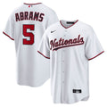CJ Abrams Washington Nationals Nike Home Replica Jersey - White | MLB Fan Gear