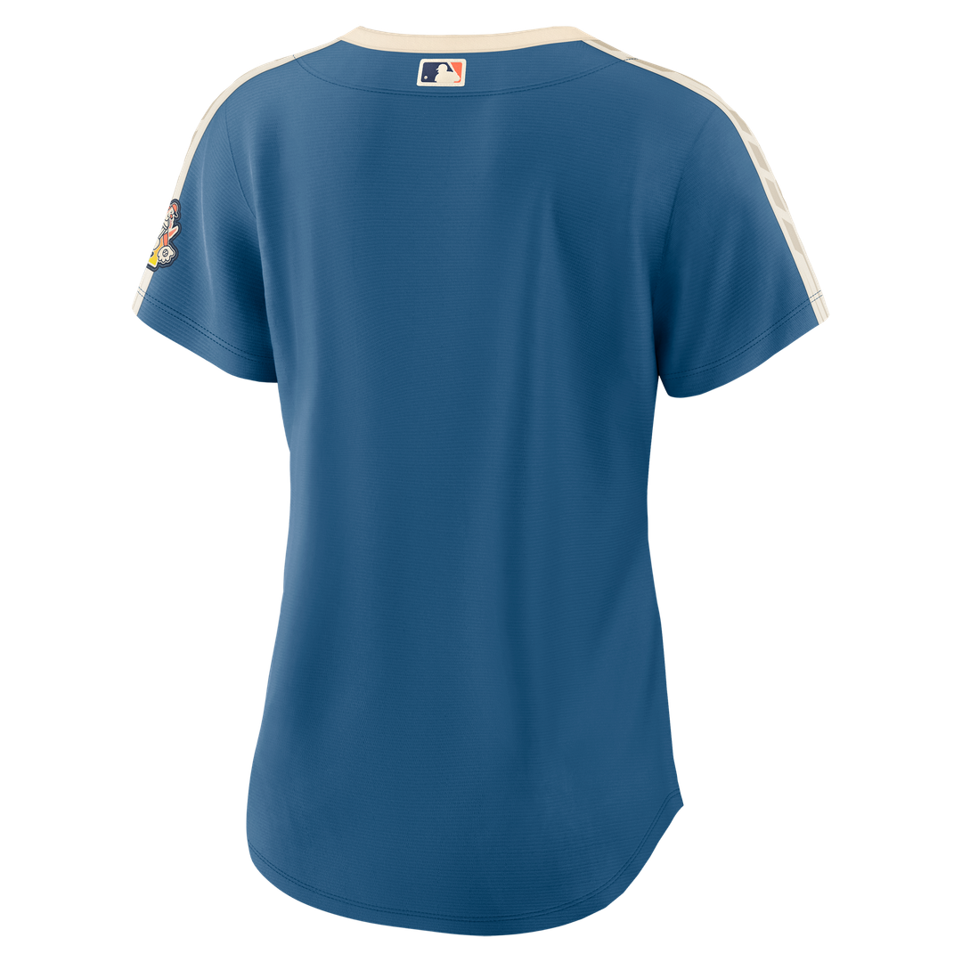 Milwaukee Brewers Nike Women's 2026 City Connect Stadium Jersey - Mineral Blue | MLB Fan Gear