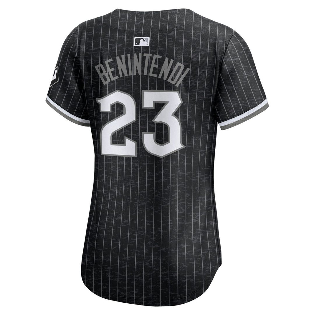 Andrew Benintendi Chicago White Sox Nike Women's City Connect Limited Jersey - Black | MLB Fan Gear