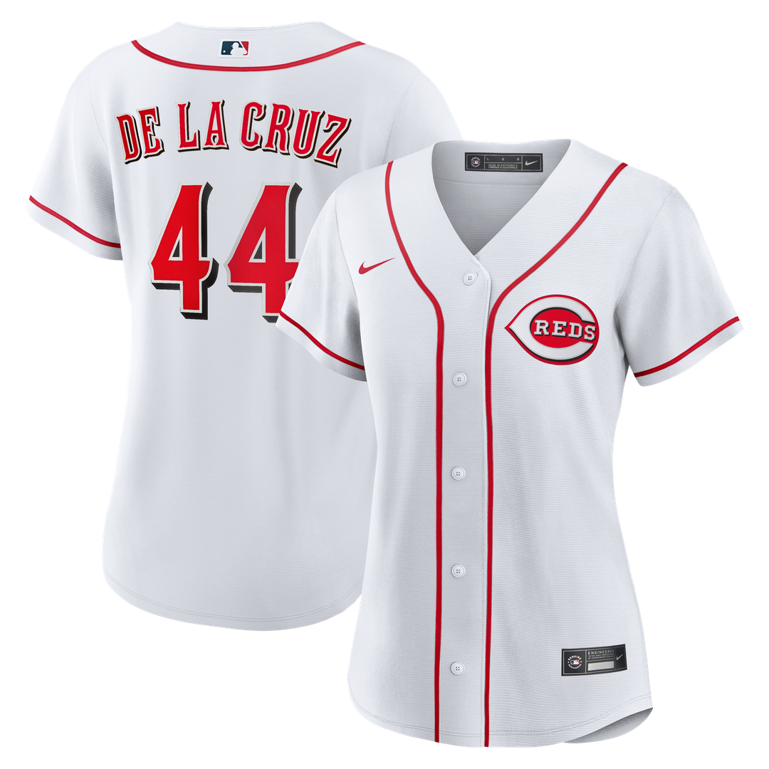 Elly De La Cruz Cincinnati Reds Nike Women's Home Replica Jersey - White | MLB Fan Gear