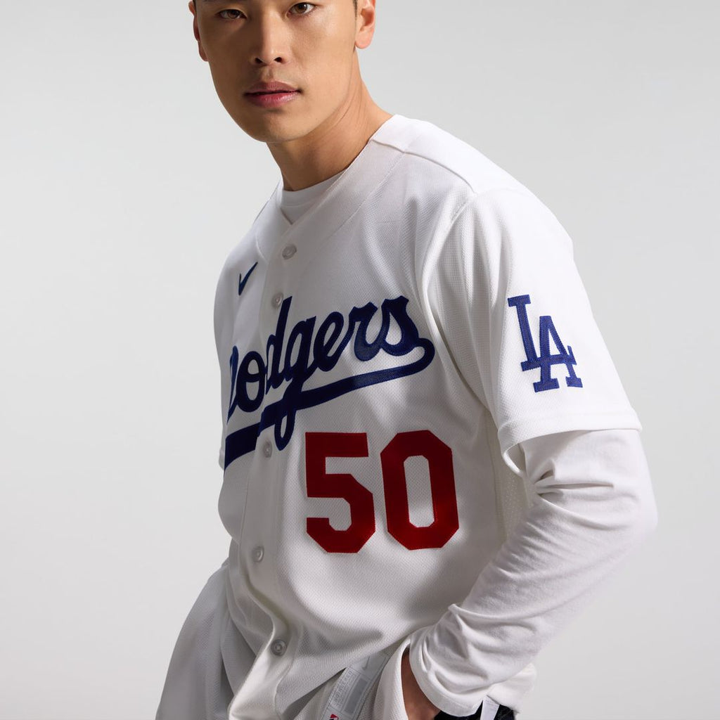 Mookie Betts Los Angeles Dodgers Nike Home Authentic Jersey - White | MLB Fan Gear