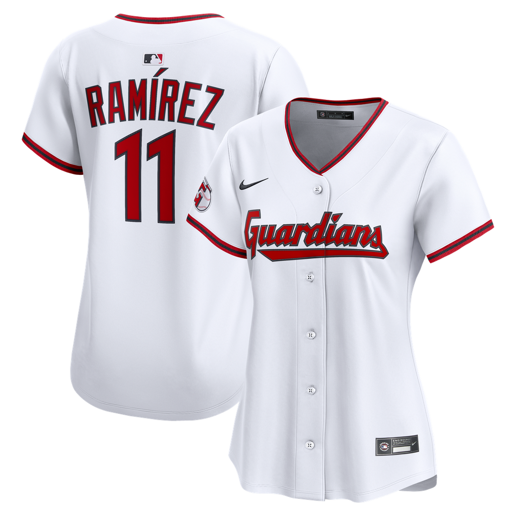 José Ramírez Cleveland Guardians Nike Women's Home Limited Player Jersey - White | MLB Fan Gear