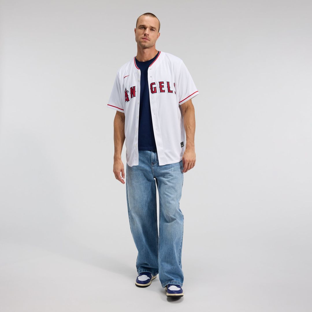 Los Angeles Angels Nike Home Replica Team Jersey - White | MLB Fan Gear