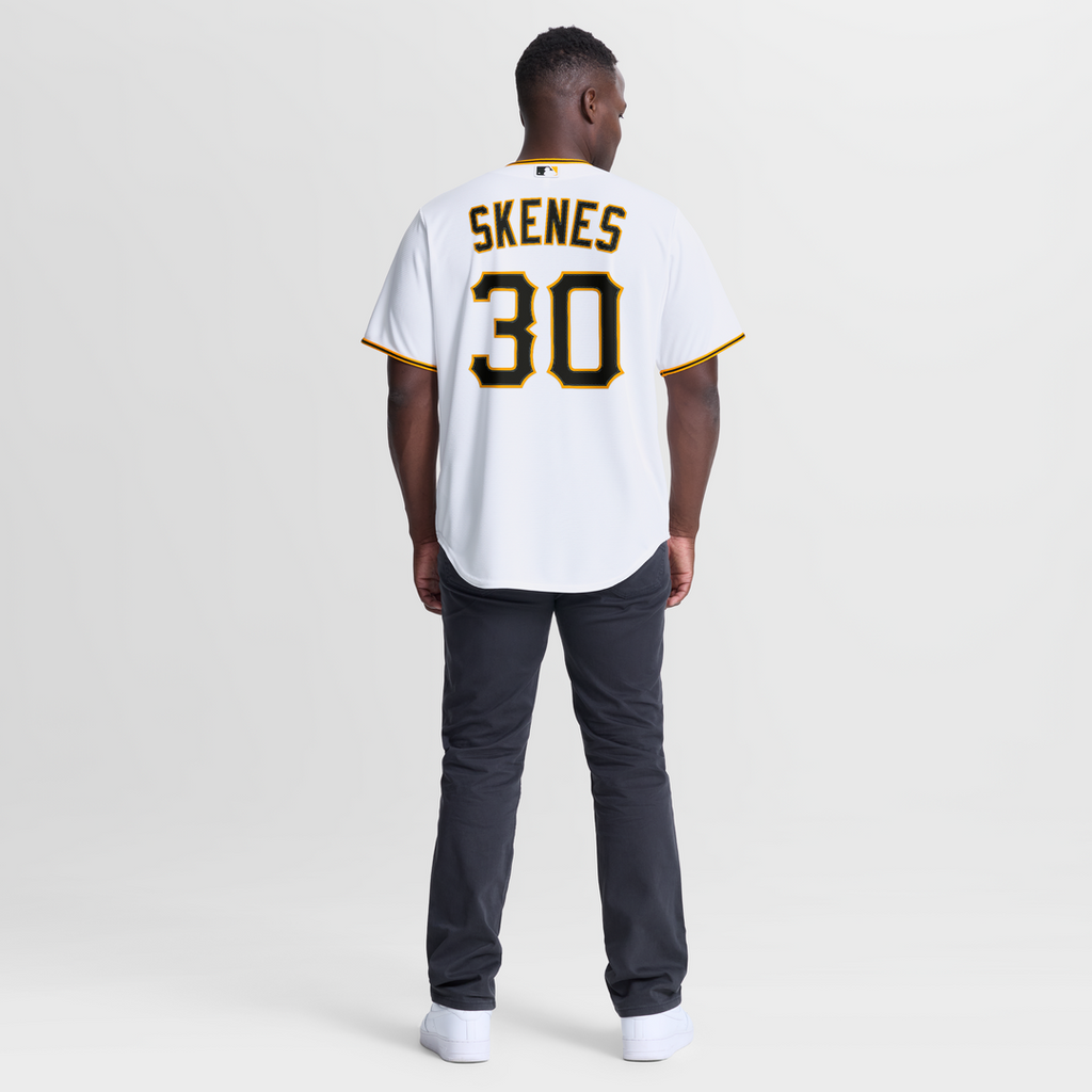 Paul Skenes Pittsburgh Pirates Nike Home Replica Jersey - White | MLB Fan Gear