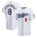 Enrique Hernández Los Angeles Dodgers Nike 2026 Gold Collection Stadium Jersey - White | MLB Fan Gear