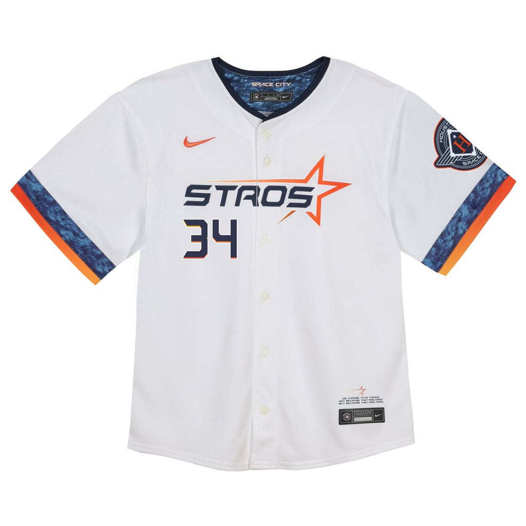 Nolan Ryan Houston Astros Nike Toddler City Connect 2025 Limited Jersey - White | MLB Fan Gear