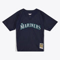 Ichiro Suzuki Seattle Mariners Mitchell & Ness Big & Tall Cooperstown Mesh Batting Practice Jersey - Navy | MLB Fan Gear