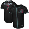 Corbin Carroll Arizona Diamondbacks Nike Youth Alternate Replica Jersey - Black | MLB Fan Gear