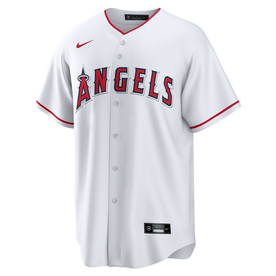 Los Angeles Angels Nike Home Blank Replica Jersey - White | MLB Fan Gear