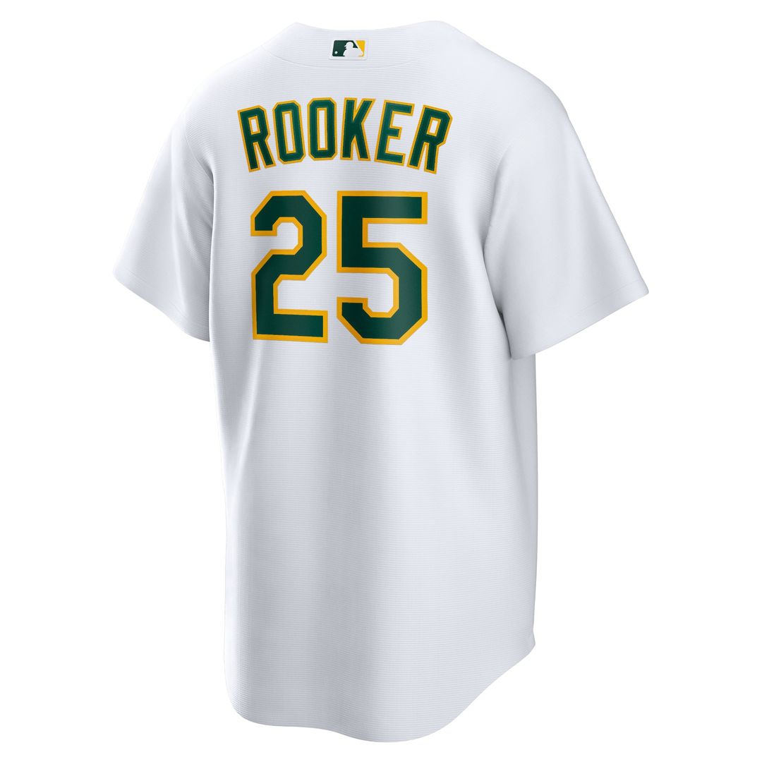 Brent Rooker Athletics Nike Home Replica Jersey - White | MLB Fan Gear