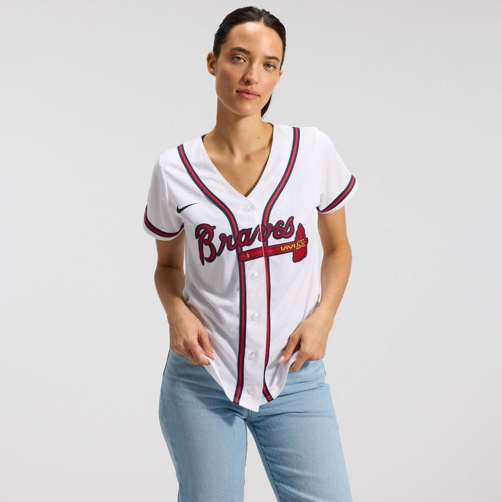 Atlanta Braves Nike Women's Home Replica Team Jersey - White | MLB Fan Gear