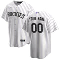 Colorado Rockies Nike Home Replica Custom Jersey - White | MLB Fan Gear