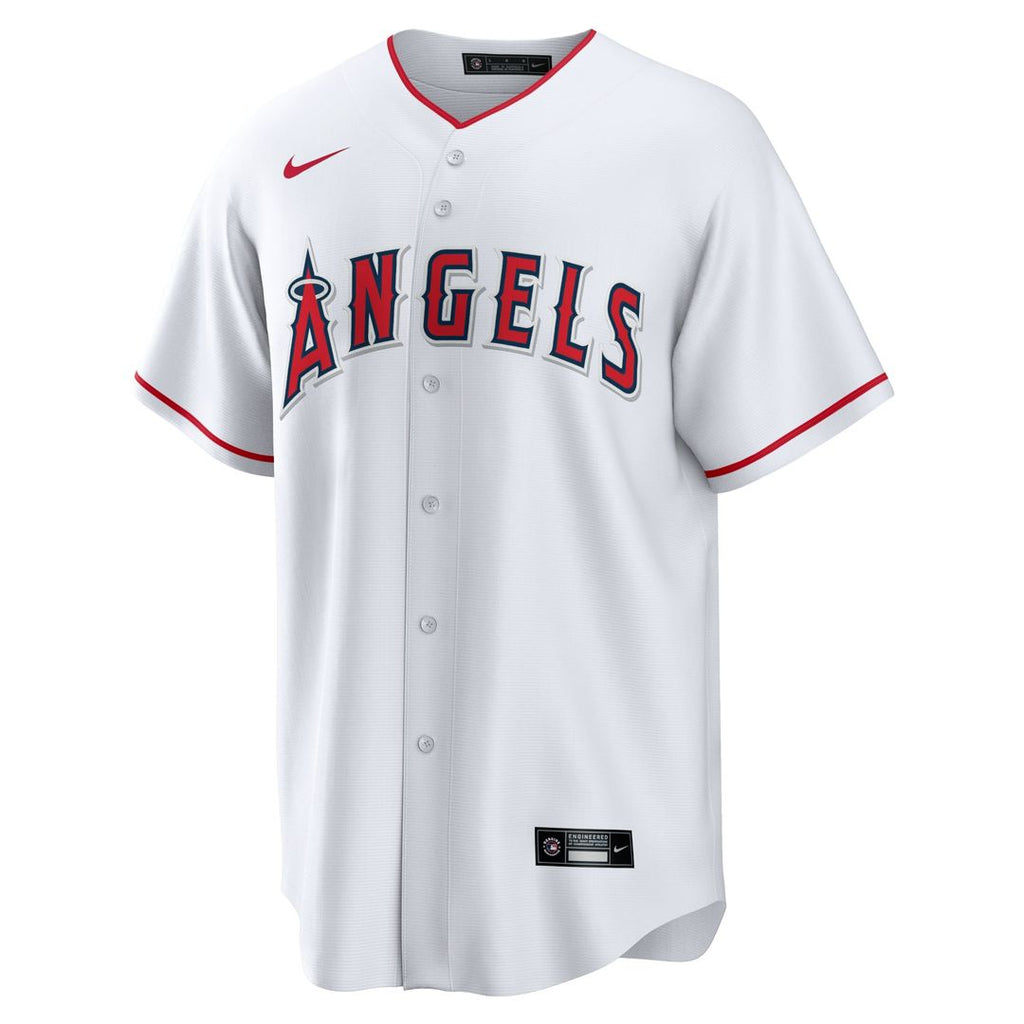 Mike Trout Los Angeles Angels Nike Home Replica Player Name Jersey - White | MLB Fan Gear