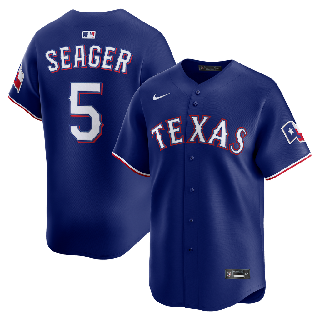 Corey Seager Texas Rangers Nike Alternate 2 Limited Jersey - Royal | MLB Fan Gear