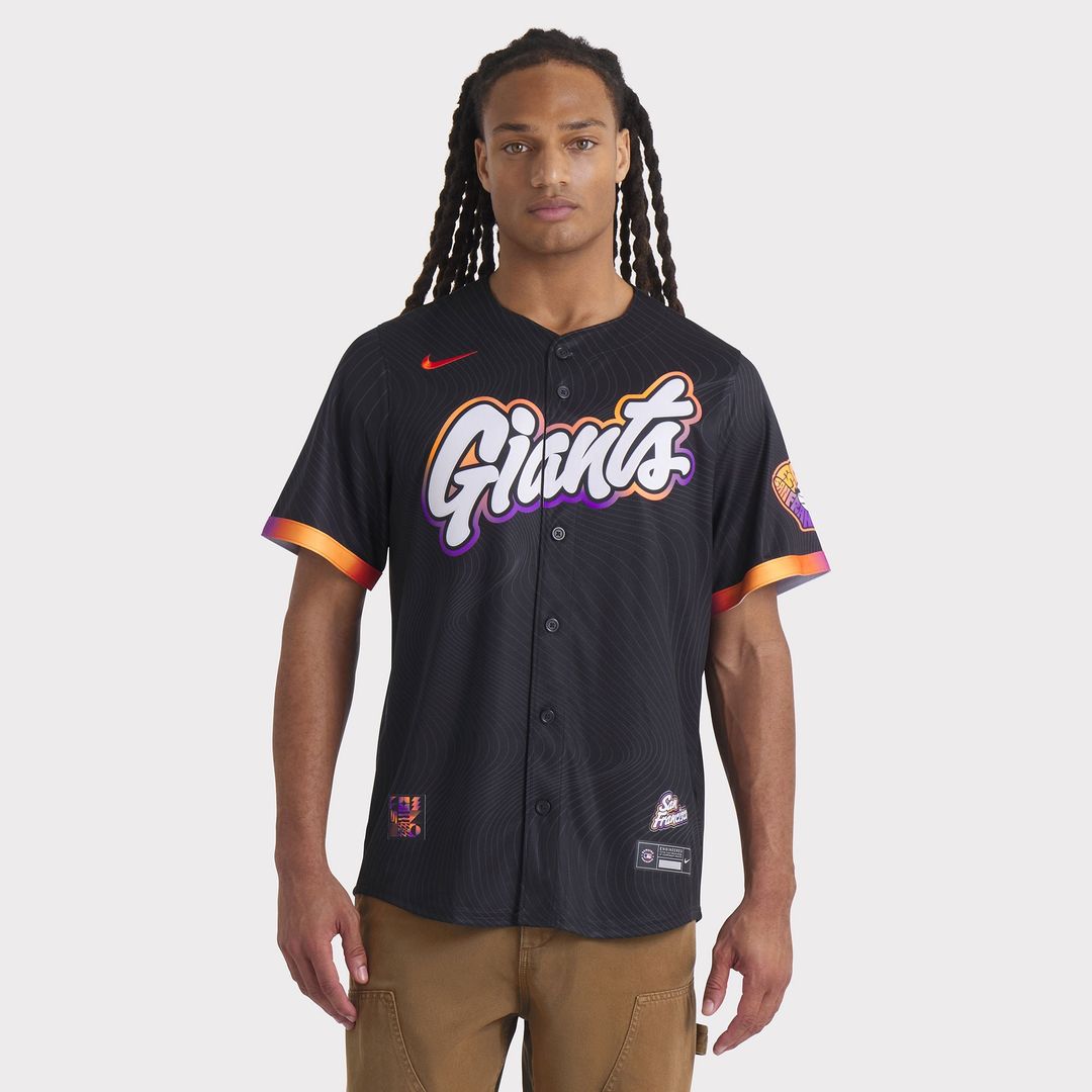 San Francisco Giants Nike 2025 City Connect Limited Jersey - Anthracite | MLB Fan Gear