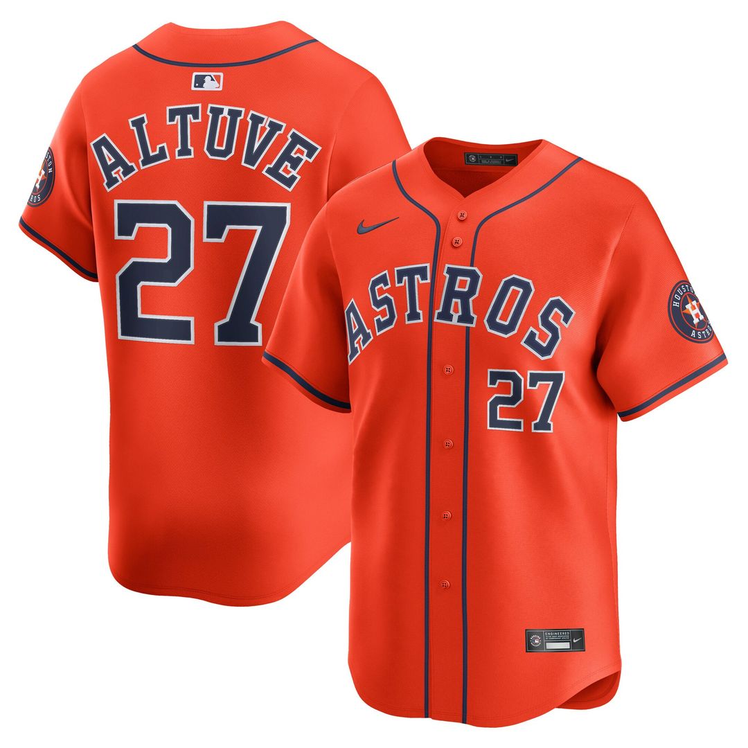 Jose Altuve Houston Astros Nike Road Limited Player Jersey - Gray | MLB Fan Gear