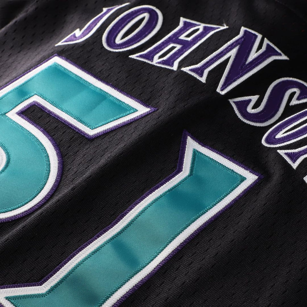 Randy Johnson Arizona Diamondbacks Mitchell & Ness Youth Cooperstown Collection Mesh Batting Practice Jersey - Black | MLB Fan Gear