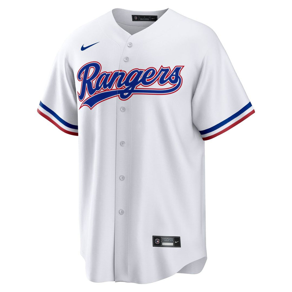 Josh Smith Texas Rangers Nike Home Replica Jersey - White | MLB Fan Gear