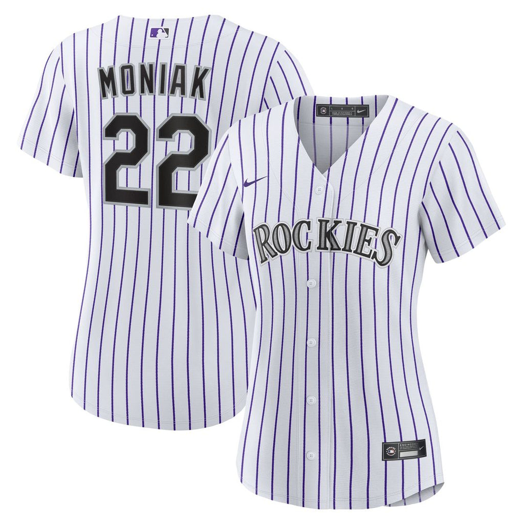 Mickey Moniak Colorado Rockies Nike Women's Home Replica Jersey - White | MLB Fan Gear