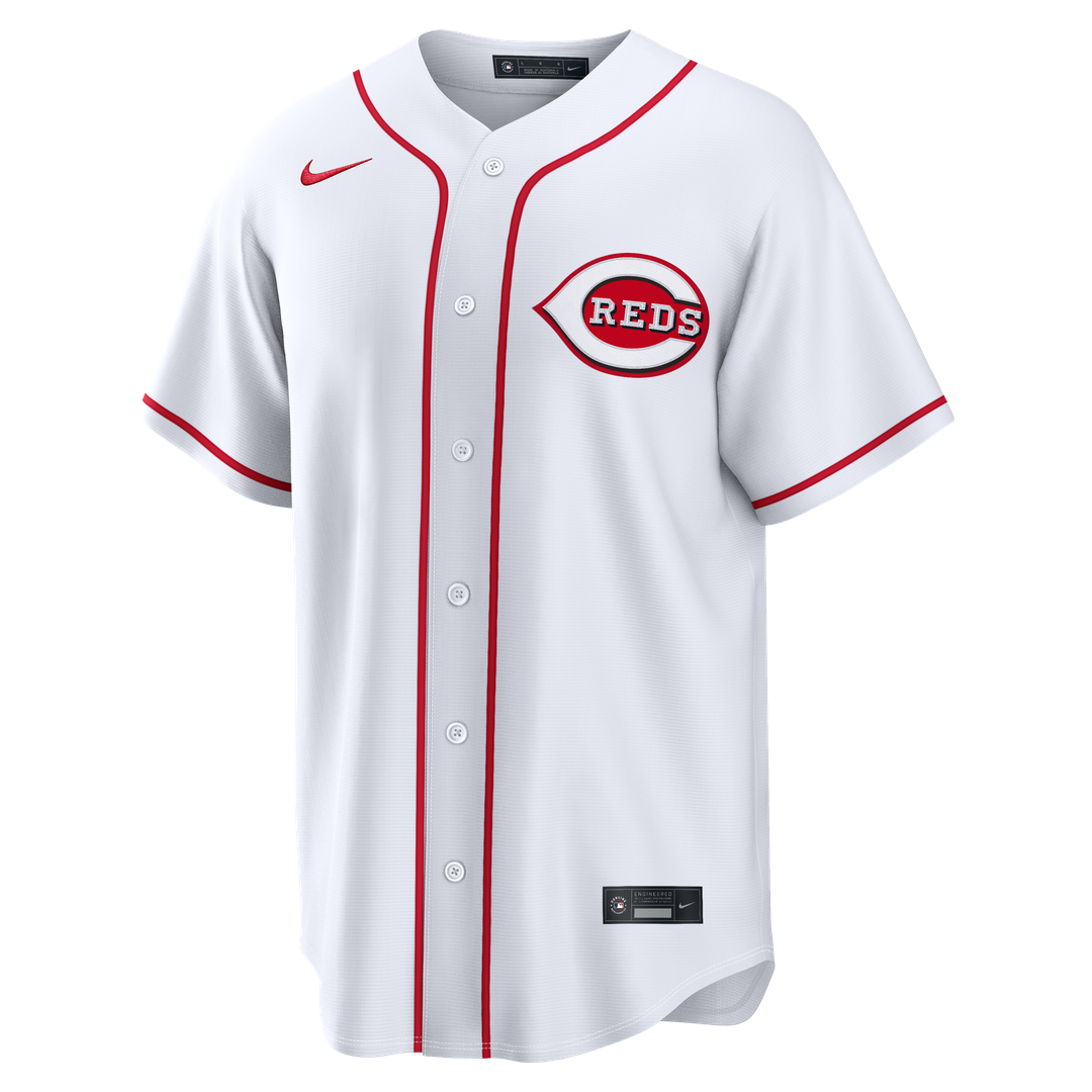 Elly De La Cruz Cincinnati Reds Nike Home Replica Jersey - White | MLB Fan Gear